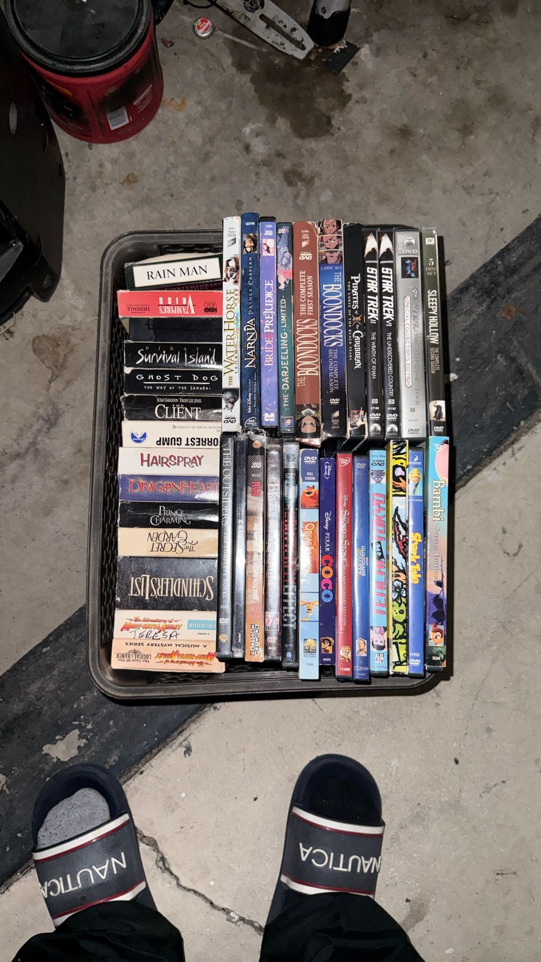 Book Vhs Dvds