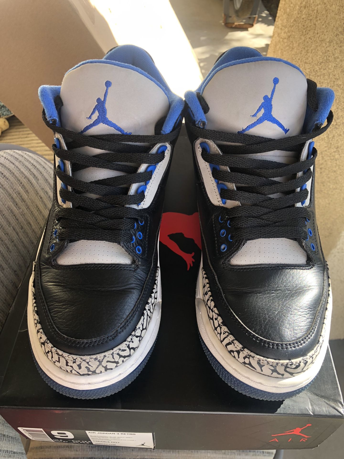 Air Jordan Retro Sport Blue Size Men