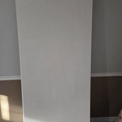 Two Large Wood Closet Doors 78" TALL