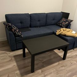 Wayfair Blue Couch With Storage 