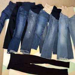 Premium Maternity Pants & Jeans Lot (Size 25）- MOTHER, AG, A Pea in the Pod