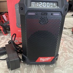 Milwaukee M12 -12V Cordless Bluetooth /A/M—F/M Charger/Brand New No Battery pickup Only 