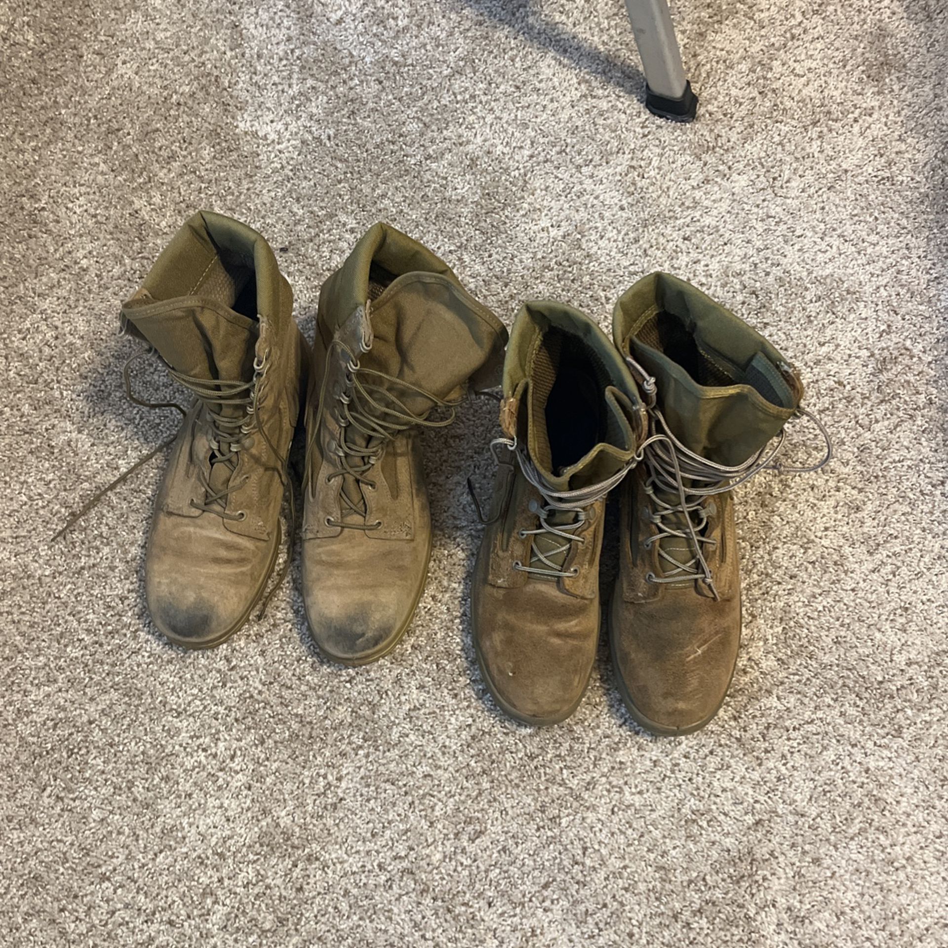 BATES Military Boots For Sale (MUST TAKE BOTH)
