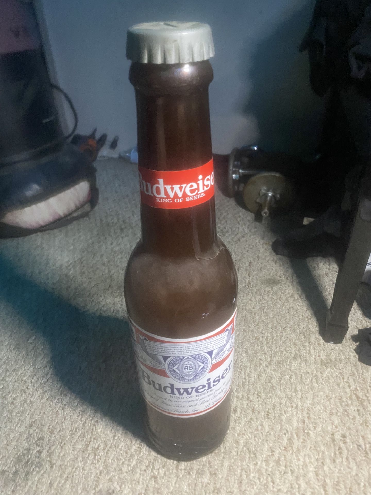 budweiser coin bank