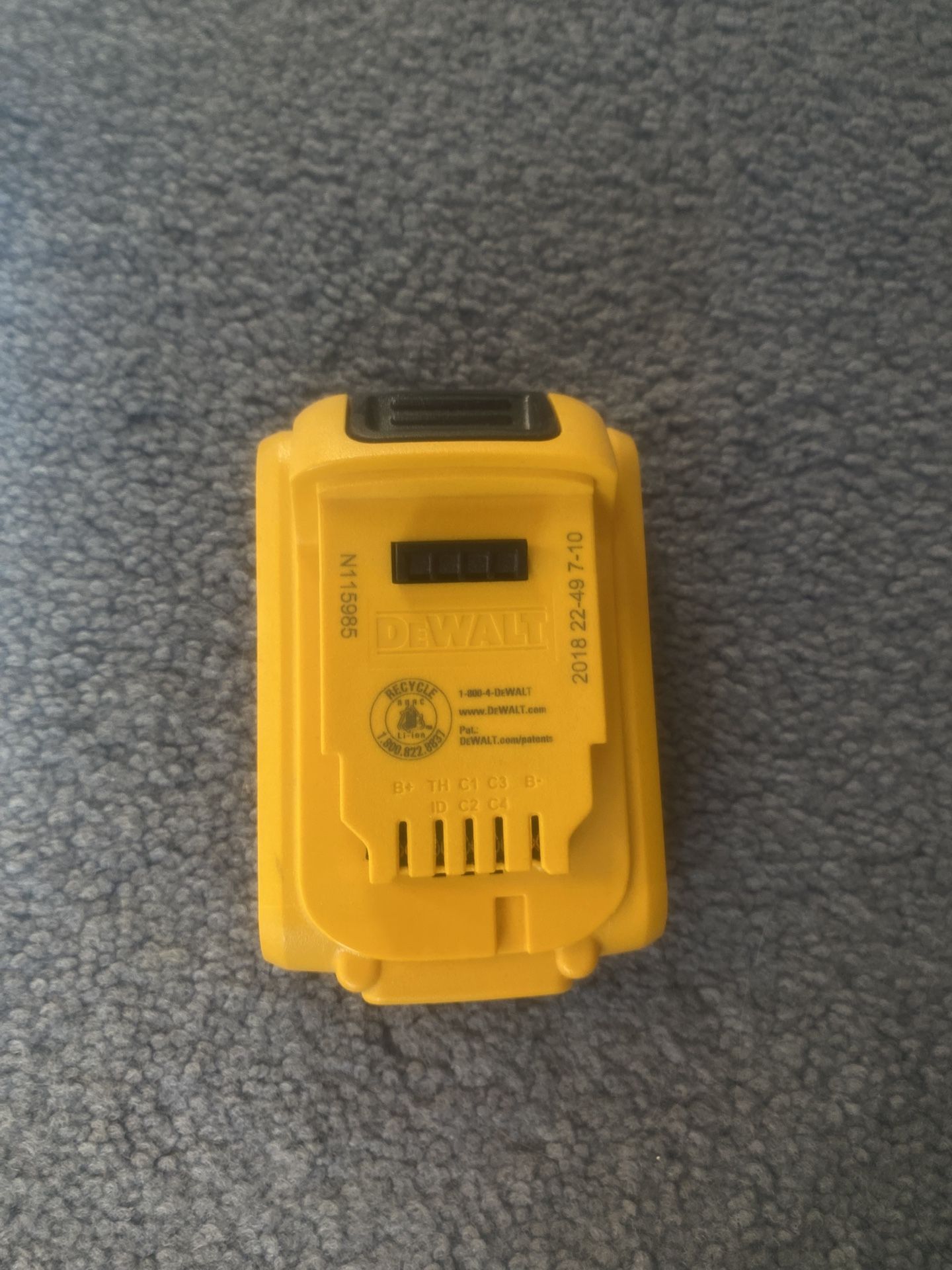 DeWalt 20V Battery