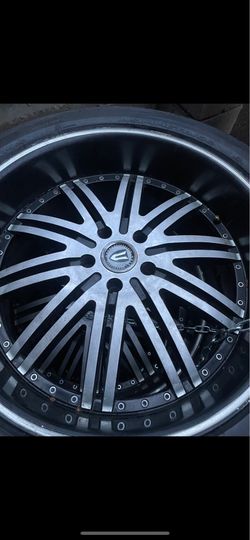 22inch rims with tires