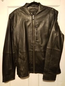 John Varvatos Leather Jacket