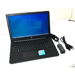 HP 15 Inch Laptop 15-bwo11dx | AMD A6, 8 GB Ram, 128 GB SSD, Windows 10