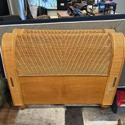 FREE Twin Size Wicker Bed Frame