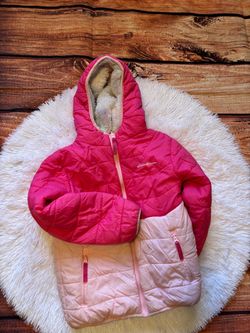 Eddie Bauer Girls Puffer Jacket with Hood