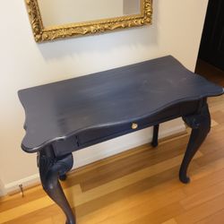 Wood Console Table  