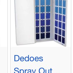 PAINT SPRAYOUT METAL BOX