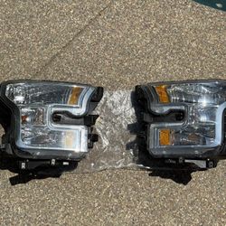 2016 F150 OEM Headlights 
