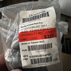 Fender wheel Opening Cover 2011 jeep grand Cherokee