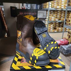 Buffalo Steel Toe Work Boots Size 6-11