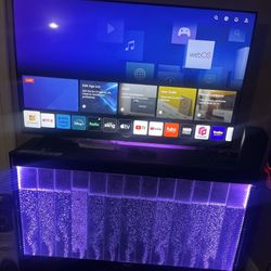 55 Inch Lg Smart Tv  With A Beautiful Stand 