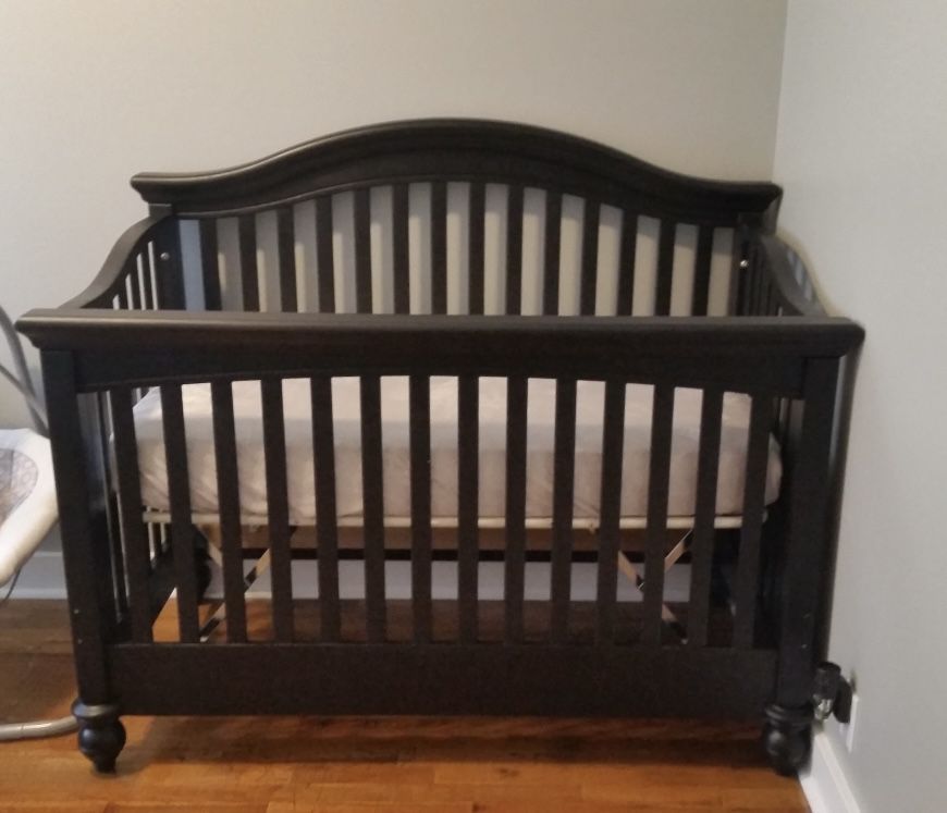 NATART Solid Wood Crib 