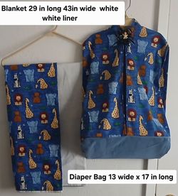 Diaper Bags And blanket