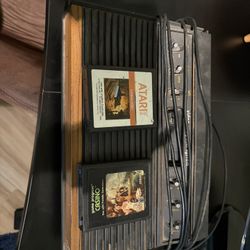Atari 2600 with 2 Games 