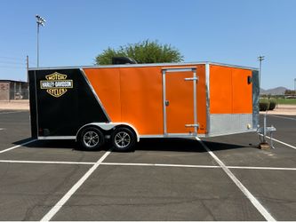 2020 Harley Davidson enclosed trailer all aluminum model 7x21