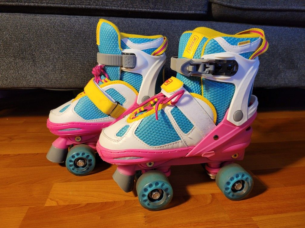 Beautiful DBX Girl's Express Adjustable Roller. Skates. Excellent condition $25