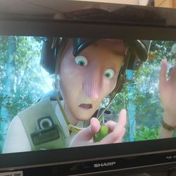 Tv 19 Inch Sharp LCD Works 