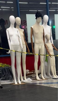 5 mannequins for $250./ $60.each