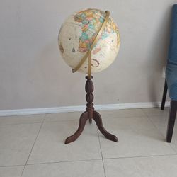LARGE Antique GLOBE 