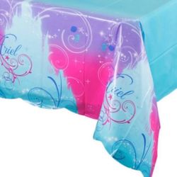 New Disney Little Mermaid Ariel Plastic Party Table Cover