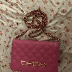pink bebe purse 