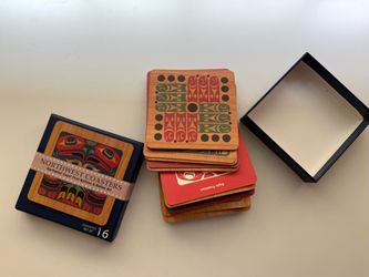Set of northwest coaster set