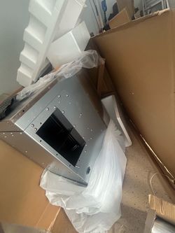 Outdoor kitchen Blaze hood