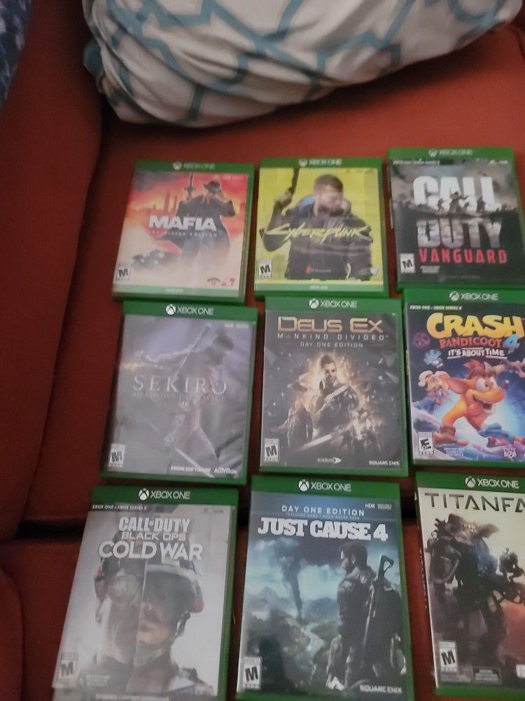 Lot Of Xbox One Games