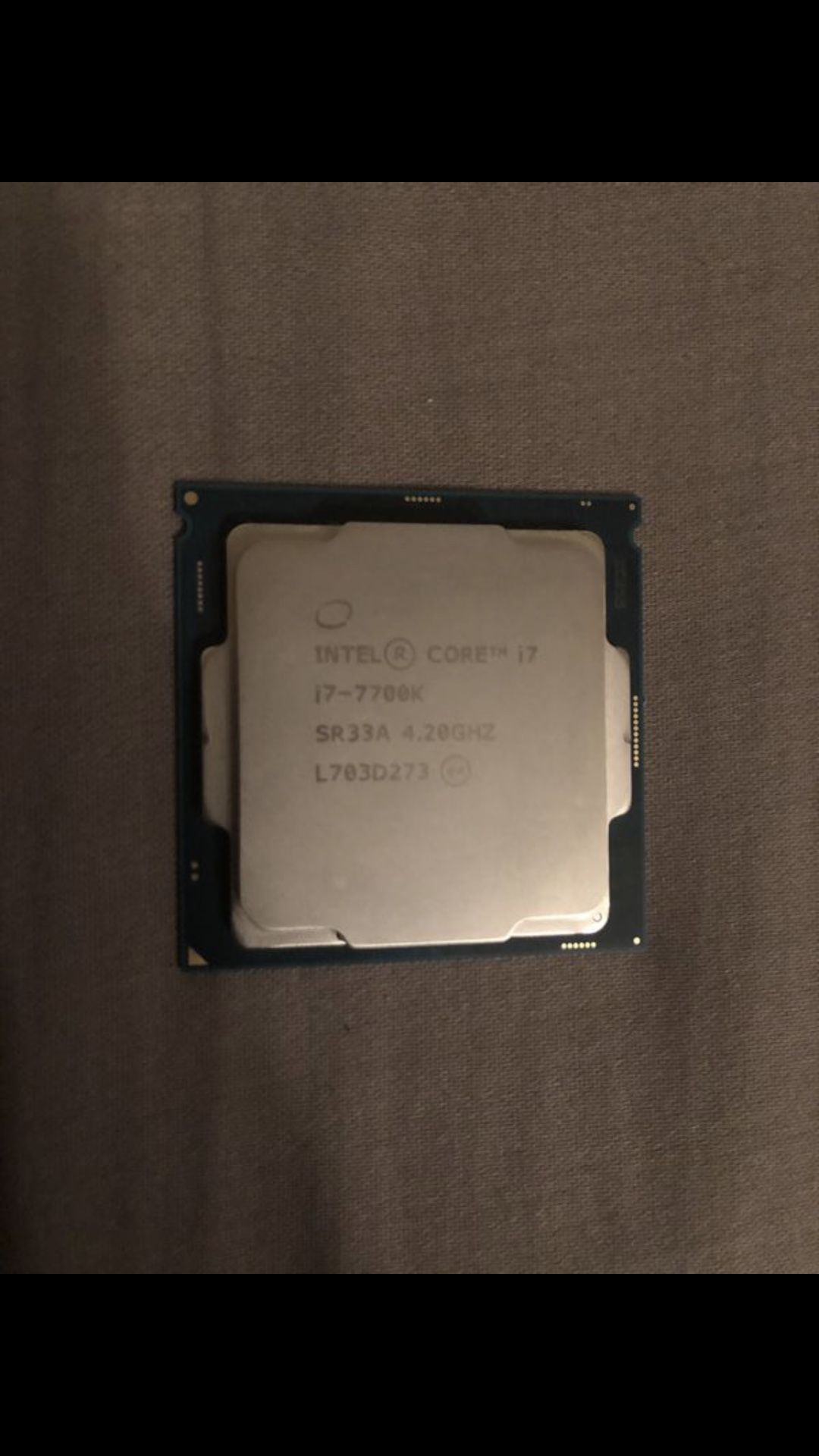 I7 7700k with B250f motherboard