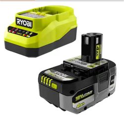 Ryobi 18V Battery with Charger