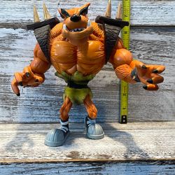 RARE Crash Bandicoot Tiny Tiger Loose Action Figure Resaurus 1998 Playstation