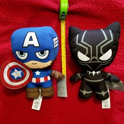 Captain America And Black Panther 