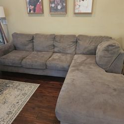 Grey Sectional Couch FREE