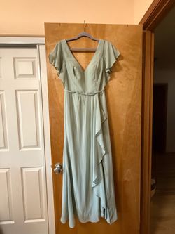 Sage Green Bridesmaids Dress