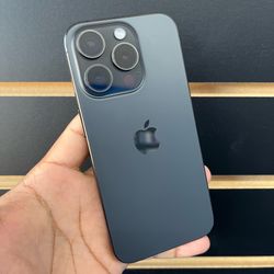 Unlocked Black iPhone 15 Pro