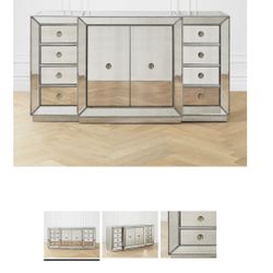 $400 OBO —-Omni mirrored dresser/buffet
