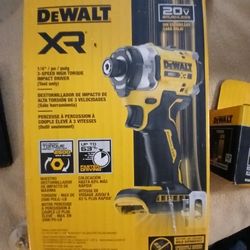 Dewalt XR ¼"-3-speed
