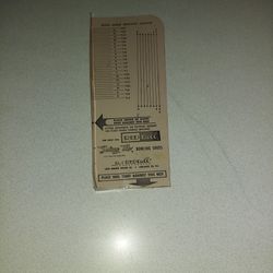 VINTAGE RIDDELL BOWLING SHOE SIZER 