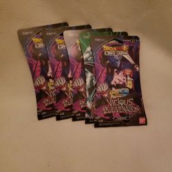 5 x DragonBall Z Card Game Union Warrior Series Vicious Rejuvenation 