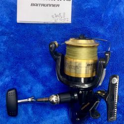 Shimano Baitrunner 8000D 4.8:1 Reel Rod Fish Fishing Salt Fresh  Fresh Water Spinning Spool Freshwater Water Ocean Travel Bait Tackle