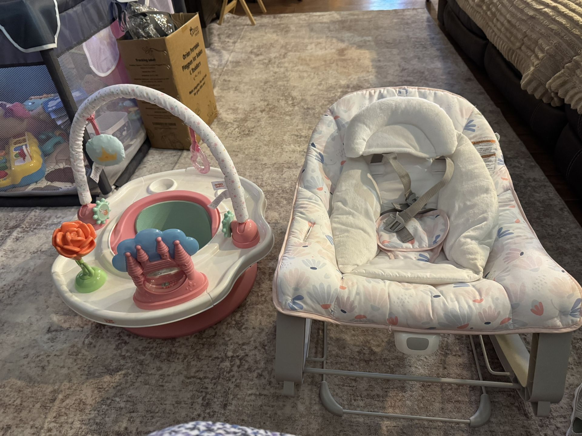 Bouncy Chair And Cinderella Castle chair