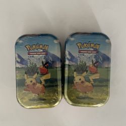 Pokémon TCG Ascended Heroes Mini Tin Lot x2 - Sealed • Collectible Set