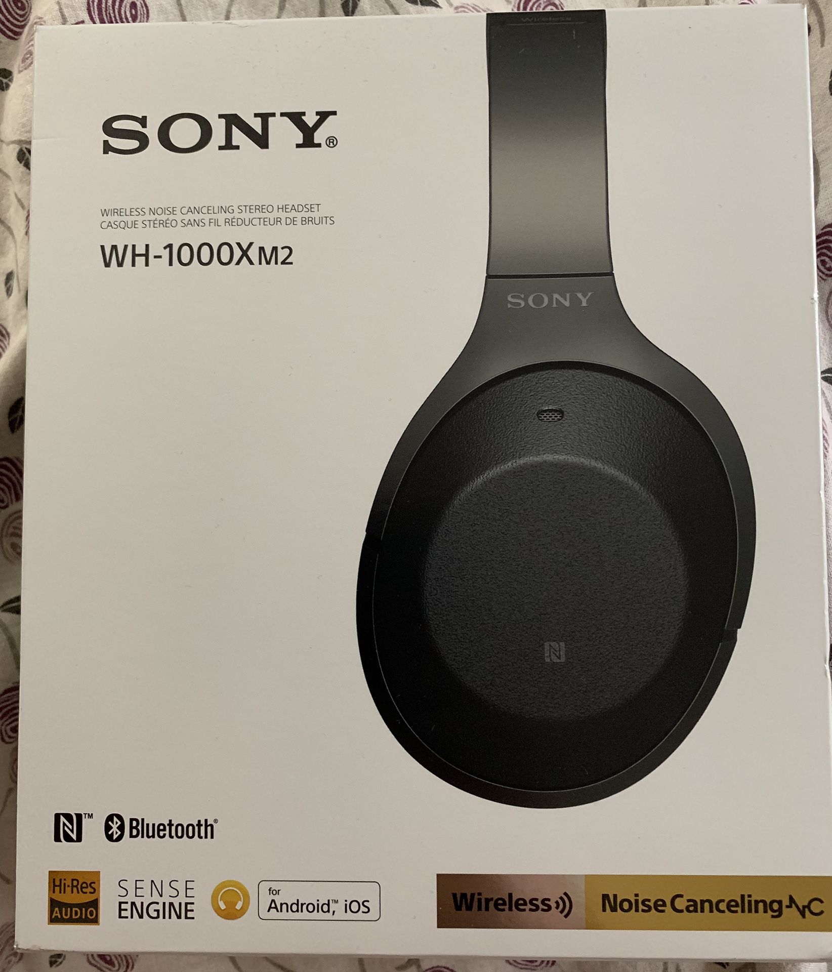 Sony 1000XM2 wireless noise cancelling headphones