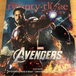 Disney D23 magazine MARVEL the Avengers Iron Man