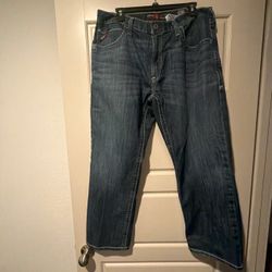 Ariat FR Men's Dark Wash Denim Jeans